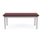 Lesro Lenox Steel Coffee Table, Chelsea Mahogany LS0840 - alternate 1